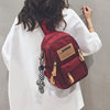 Linglan Japanese and Korean trendy functional chest bag crossbody small backpack