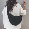 Linglan five-color large-capacity canvas chest bag crossbody dumplings