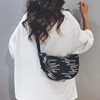 Linglan five-color Korean fashion cross-body dumpling bag