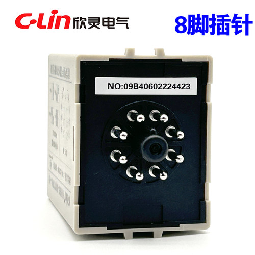 欣灵牌HHS5-B(ST3PA-B) 10S/60S/6M AC220 DC24V通电延时间继电器 - 图1