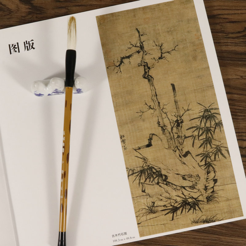 赵孟頫画册画集 中国画大师经典系列丛书历代名家册页精选国画赵孟頫的秋郊饮马图和花鸟书画精品全集的国画入门技法书籍