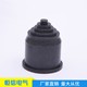 Plastic corrugated tube stuffed cover wire harness sheath blocked