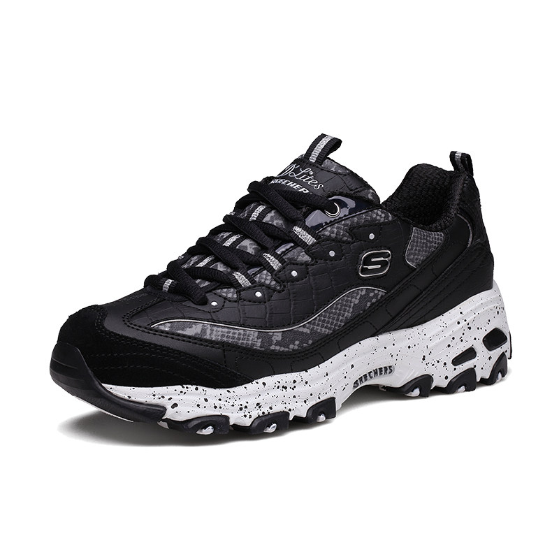 skechers新品厚底熊猫鞋老爹休闲鞋 SKECHERS海外跑步鞋