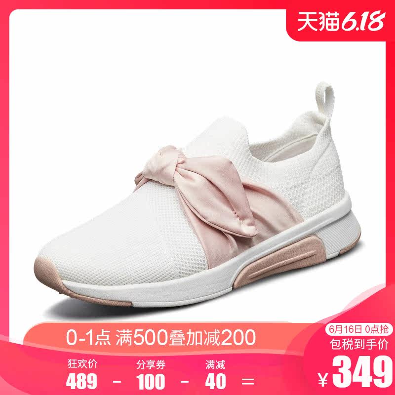 【设计师款】skechers蝴蝶结休闲鞋 SKECHERS海外单鞋