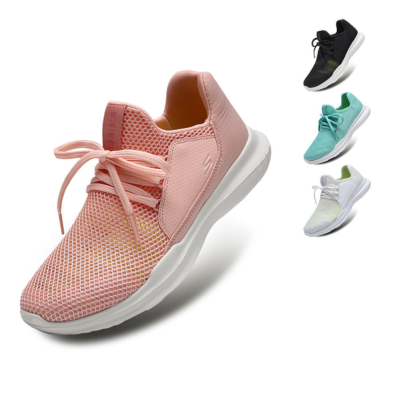 skechers网布一脚套时尚运动鞋 SKECHERS海外跑步鞋