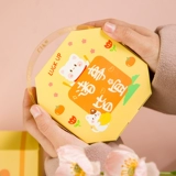 Мультяшная портативная милая коробка, со снежинками