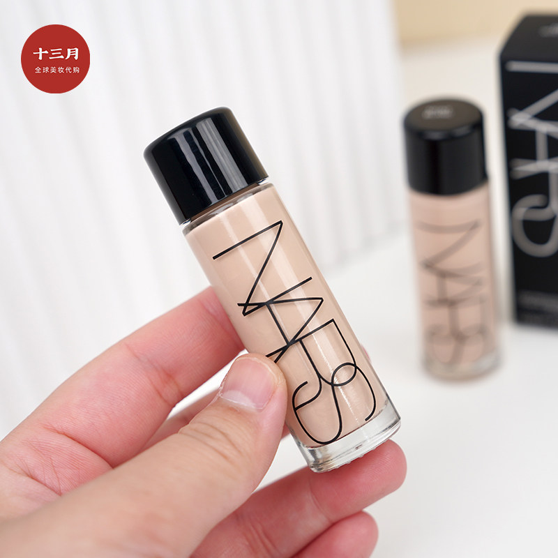 NARS娜斯超方瓶L2流光美肌粉底液10ml 养肤持妆不卡粉暗沉4ml中样,淘宝优惠券,粉丝福利购,淘宝优惠卷