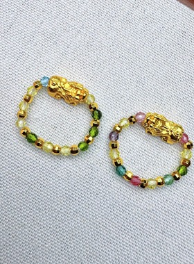 精工高版本貔貅戒指