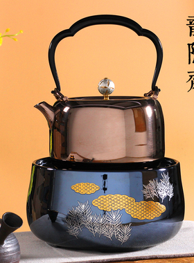 龙隐斋 金光釉系列电陶炉静音家用迷你小型泡茶炉煮茶器 110V