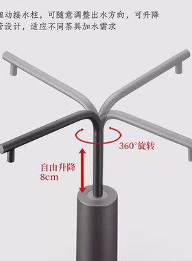 德茗堂充电抽水器桶装水自动上水台式户外便携矿泉水电动取水器