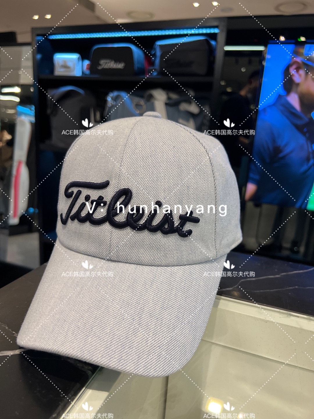 Titleist泰特里斯折扣高尔夫男士2023春季百搭LOGO防晒帽-图0