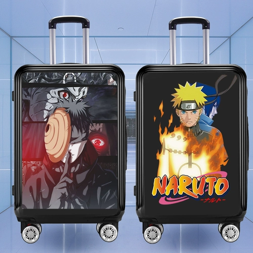 Наруто, трендовый мультяшный милый брендовый чемодан для мальчиков, в корейском стиле