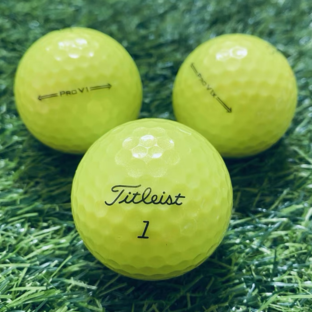 包邮高尔夫球二手球titleist prov1v1x 三层四层五层球下场比赛球 - 图1