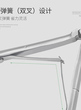 易剪死皮剪美甲店专用工具