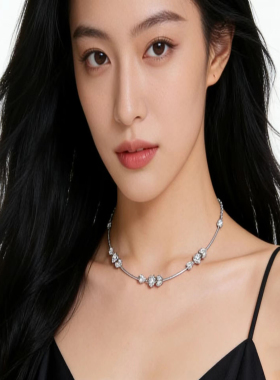 施家线上Idyllia丘比特之箭项链配饰品情人节生日礼物2026新款