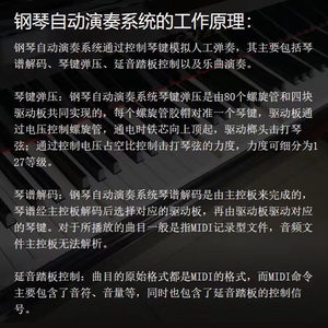 SPYKER英国世爵钢琴自动演奏系统自动弹奏高端立式三角钢琴包安装