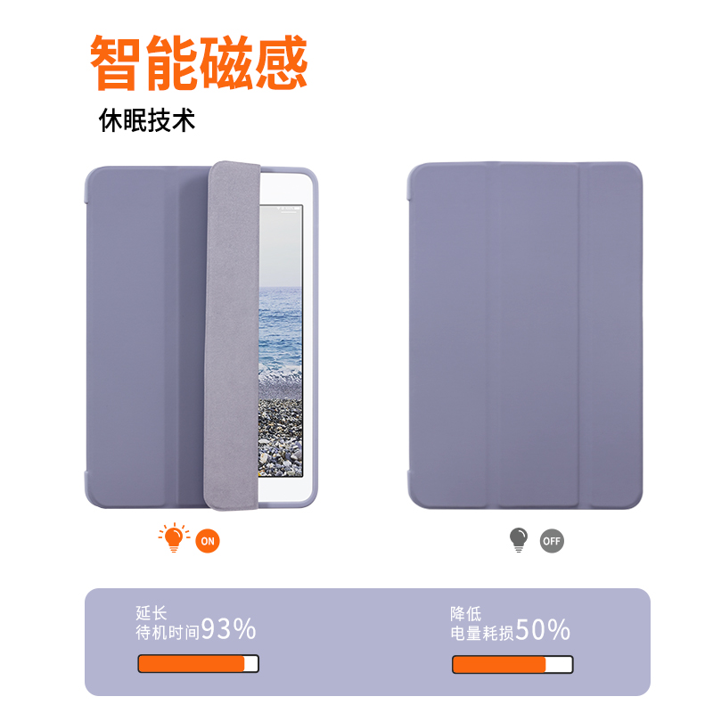 适用苹果ipad保护壳10.2十代10.9软壳9.7保护套2021款air4平板9代mini5迷你6硅胶2019第八代pro11苹果8九3pad - 图0