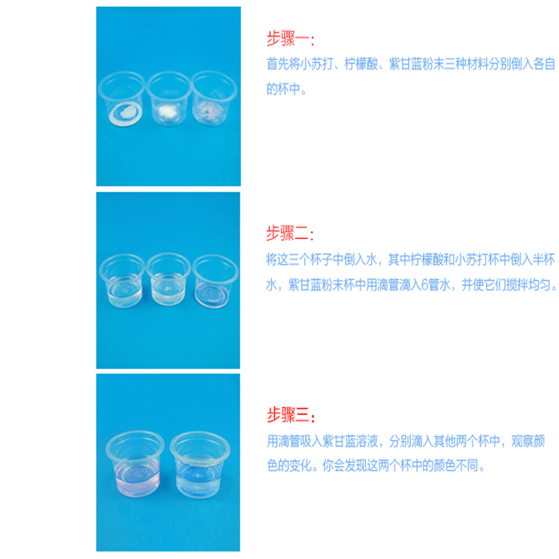 会变色的紫甘蓝儿童化学科学实验diy材料包小学生手工制作玩教具-图3