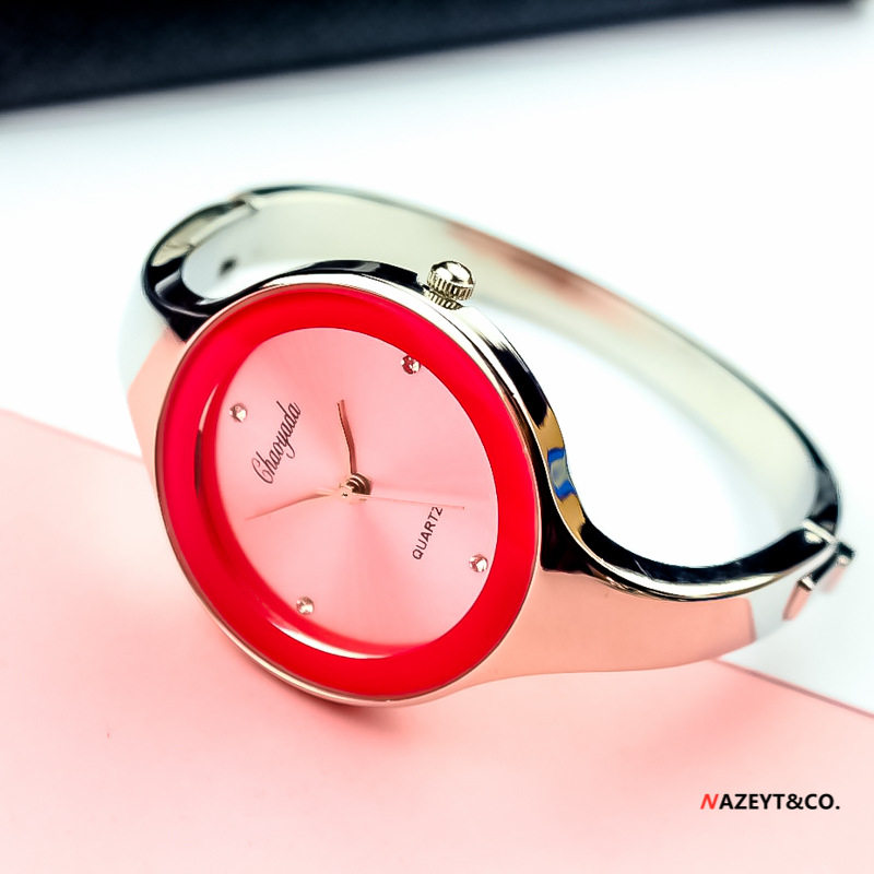 韩版女士手镯表简约个性创意女表欧美腕表气质轻奢带钻钢带石英表,淘宝优惠券,粉丝福利购,淘宝优惠卷