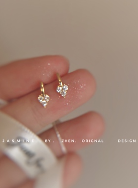 小三角迷你耳饰JASMINE敲美可爱