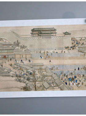 清徐扬乾隆南巡图古代长卷人物画