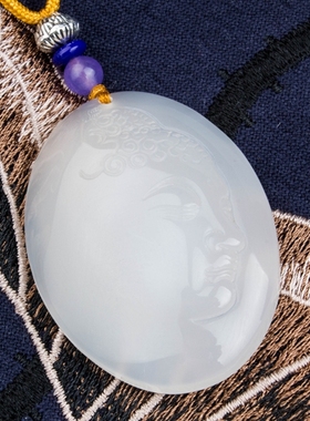 玛瑙玉髓冰种挂件礼品吊坠送朋友