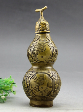 风水摆件工艺品镇宅八卦古玩铜器