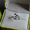 Yanzijia pointed base 5*7 gemstone sterling silver ring setting