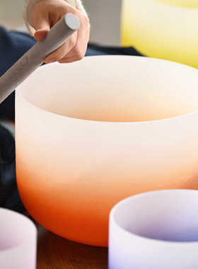 瑜伽水晶钵静心颂钵音疗