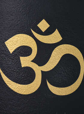 水晶钵水晶颂钵黑色欧姆纹音乐碗乐器冥想瑜伽套装消磁水晶音钵