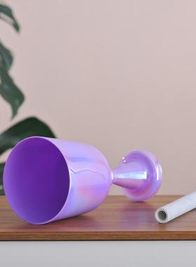 水晶圣杯水晶颂钵手持佛音钵