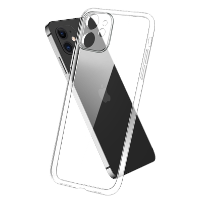 苹果12手机壳iphone12透明 Pro新款promax防摔mini镜头全包max硅胶ipone12苹ip12软壳p十二por超薄i12套pm网红 虎窝淘