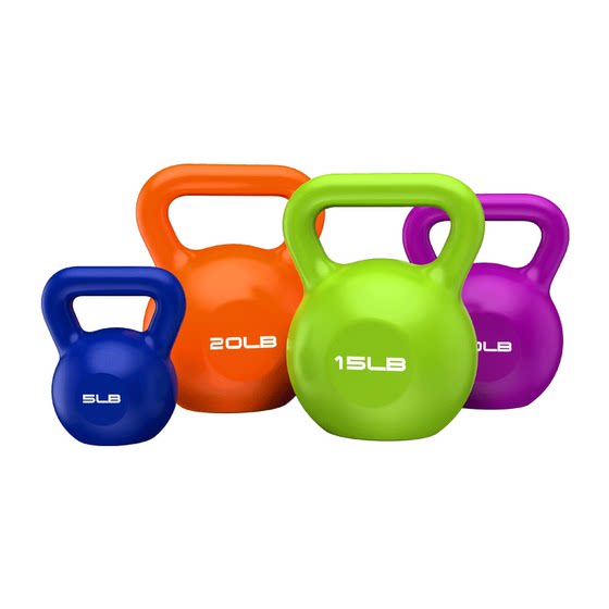 10 pounds fitness kettlebell for women's home 10LB clearance competitive dipped kettlebell ball lift dumbbell hip lift thin arms