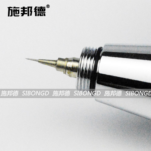 施邦德S130喷笔枪模型球鞋彩绘汽车划痕家具修补胭脂喷油漆小喷枪 - 图0