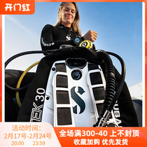 American Subapro Backfly S-Tek Buoyancy Regulator BCD System Stainless Steel Back Panel Technology Diving Double Bottle