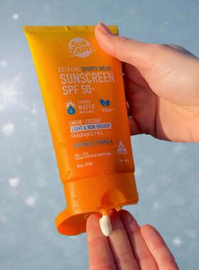 澳洲Sun Zapper冲浪防晒霜乳户外飞盘网球防汗海边水上运动SPF50+