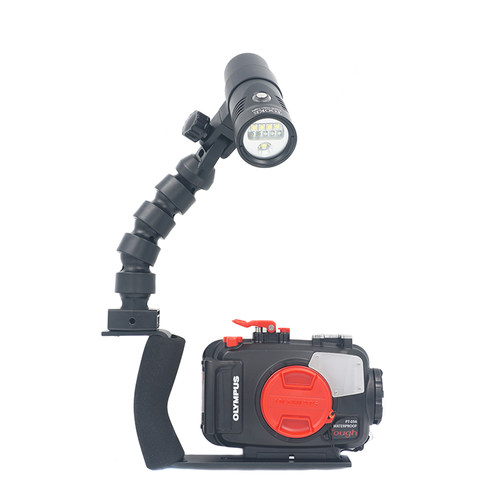 OLYMPUS 奥林巴斯TG6 TG7+D11V-II  D3000 D5000潜水摄影蛇臂套装 - 图0