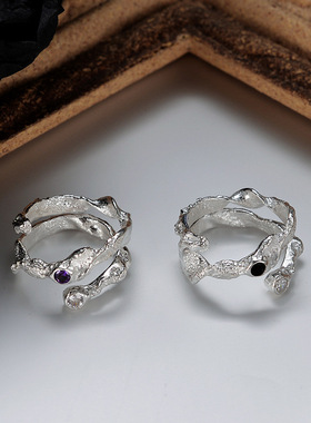 QUICKLEY 创意小众设计师款S925纯银百搭ins锆石时尚手链