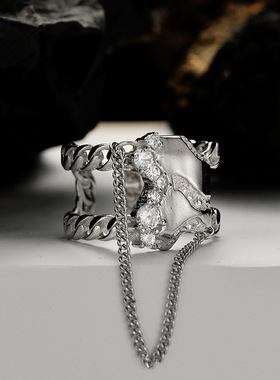 QUICKLEY 创意小众设计师款S925纯银潮流时尚百搭ins爱心耳钉