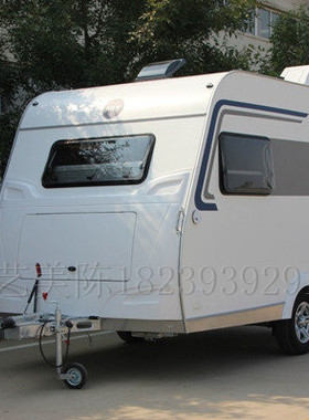 Airstream营地野餐拖挂清风大型房车餐饮车售卖车露营移动餐车