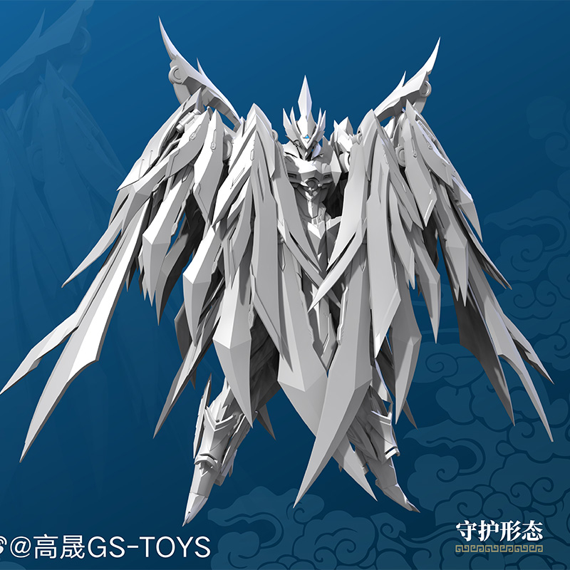 预订 高晟文化 GS-TOYS 皓灵白帝 帝神机 金銮凤凰 兽神机 拼装 - 图2