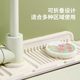 Faucet drain pad sink countertop splash water mat silicone anti-slip kitchen sink waterproofing can cut narrow edge pad