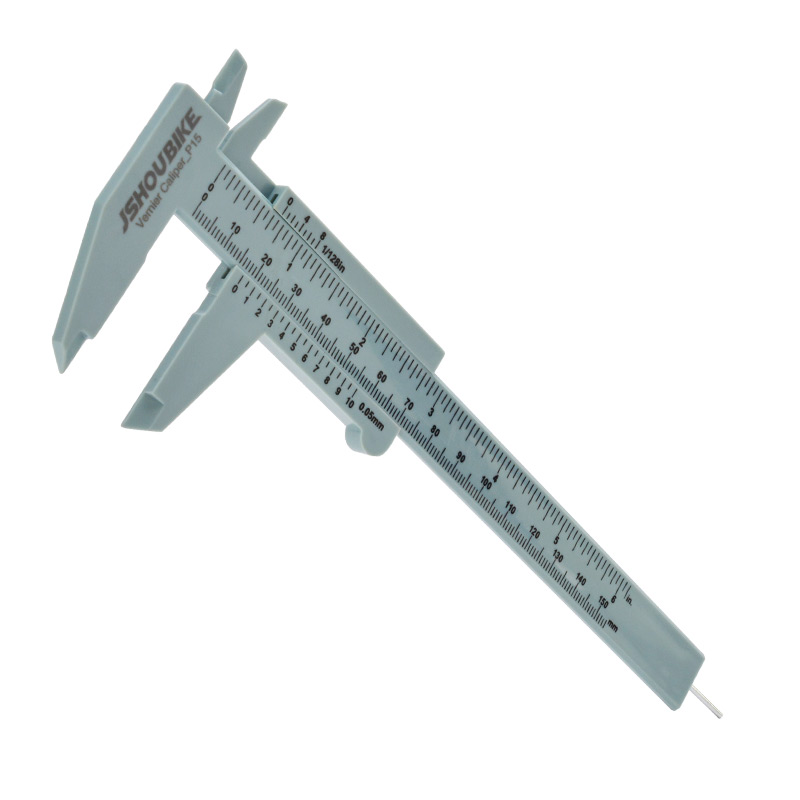 塑料游标卡尺150mm迷你小型学生家用高精度 自行车零配件测量工具 - 图3