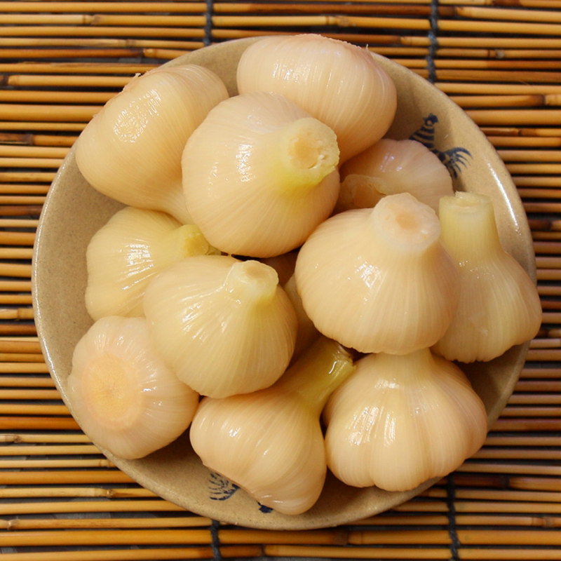四川泡菜传统正宗自制糖蒜腌大蒜甜蒜泡蒜冰糖