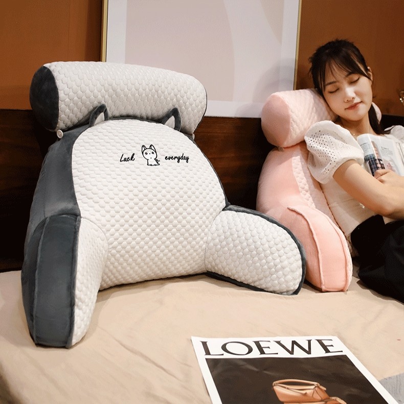 夏季冰豆豆床头靠枕靠垫大靠背垫软包沙发床上护腰看书神器抱枕头,淘宝优惠券,粉丝福利购,淘宝优惠卷