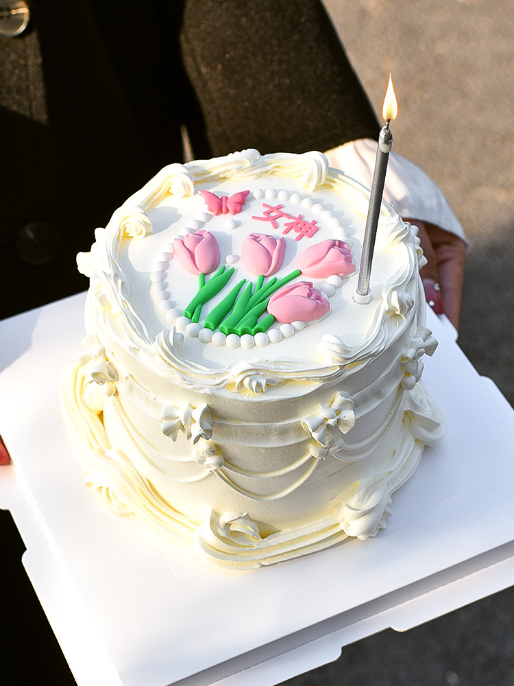 网红简约郁金香女神节蛋糕装饰38妇女节摆件我的女王妈妈烘焙装扮,淘宝优惠券,粉丝福利购,淘宝优惠卷