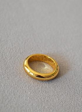 欧美小众设计时尚简约光圈戒指
