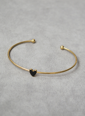 法国巴黎少女风细巧铜镀真金手镯