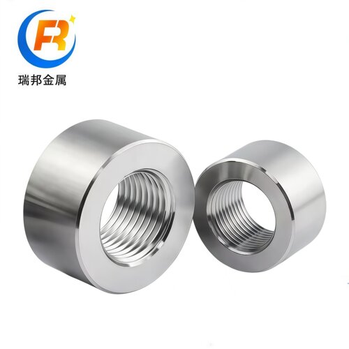 304不锈钢内丝英制螺纹焊接底座G1/8 G1/4 G3/8 G1/2 G3/4 G1寸 - 图3