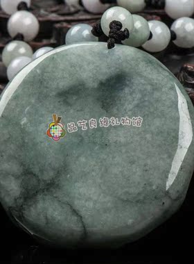 翡翠貔貅佛公吊坠项链